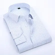 Men's White Long Sleeve Shirt Large Business Wear — feature 7
