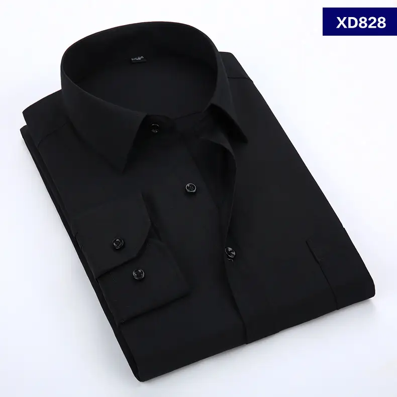 Men's White Long Sleeve Shirt Large Business Wear - Image 2