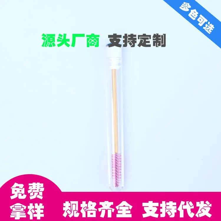 Crystal Rod Eyelash Comb with Diamond Tube Brushes - Image 4