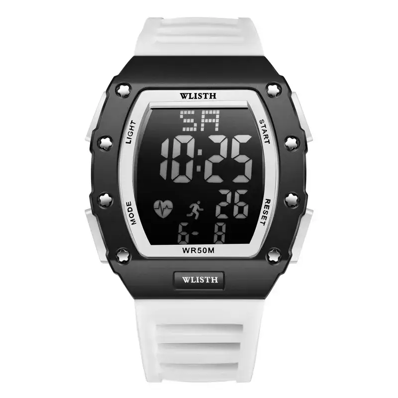 Wisth LED Luminous Men's Digital Watch Black - Image 2