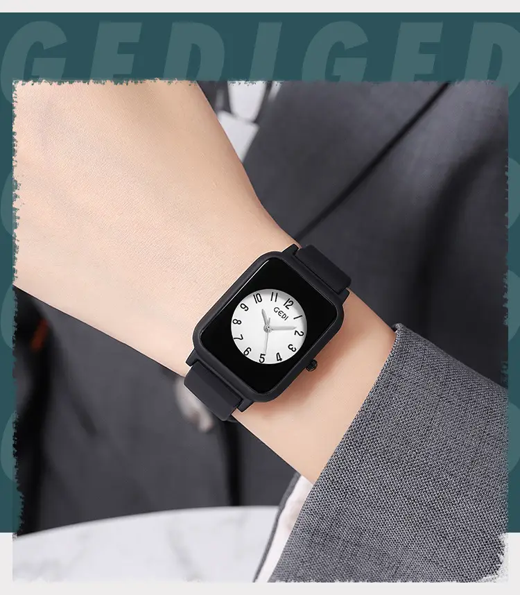 Waterproof Silicone Student Watch Light Blue — feature 11
