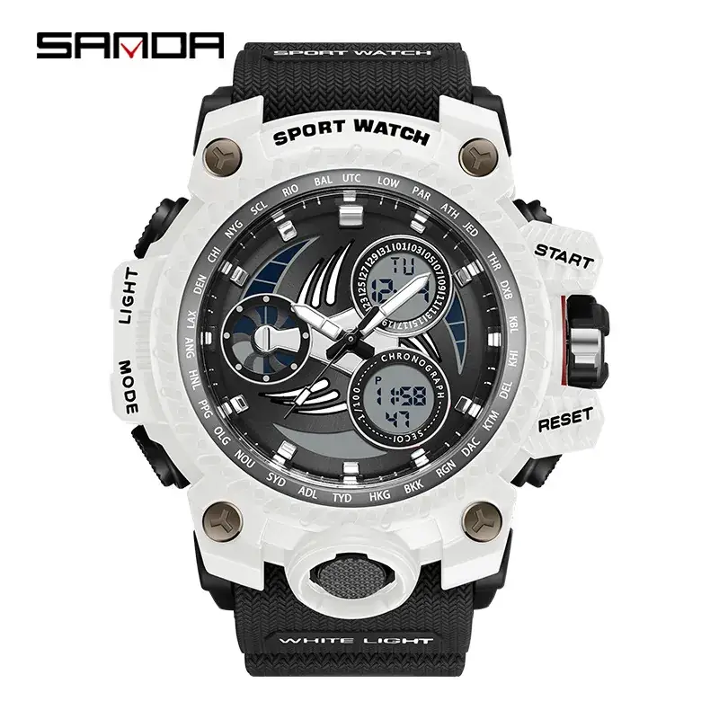 Sanda Luminous Sport Watch for Men Waterproof Windproof - Image 14