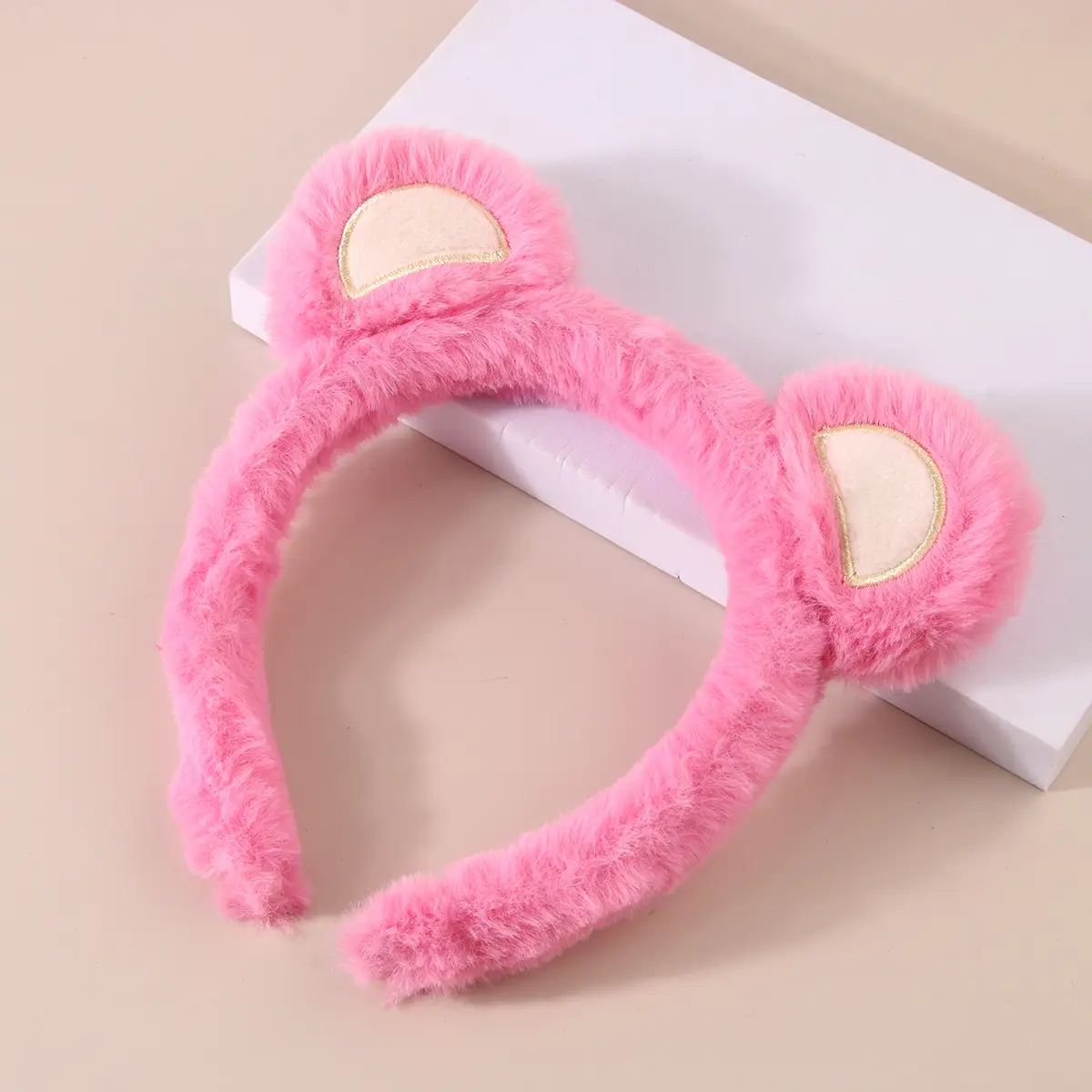 Cute Strawberry Bear Headband for Girls Makeup Mask — feature 14