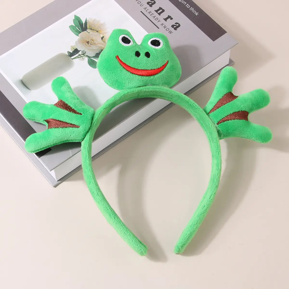 Cute Strawberry Bear Headband for Girls Makeup Mask - Image 27