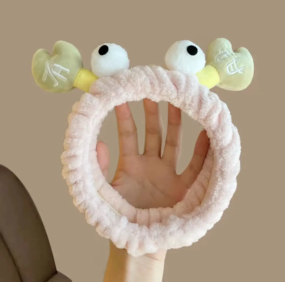 Cute Strawberry Bear Headband for Girls Makeup Mask - Image 8