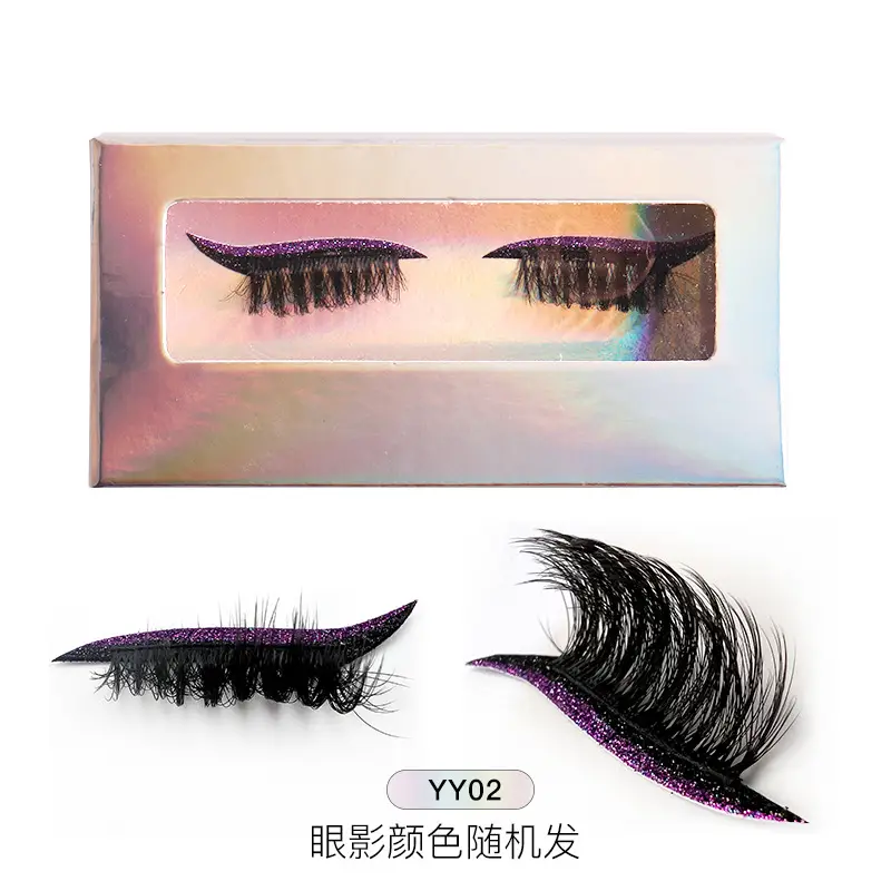 False Eyelashes Thick Curling Eye Makeup Stickers