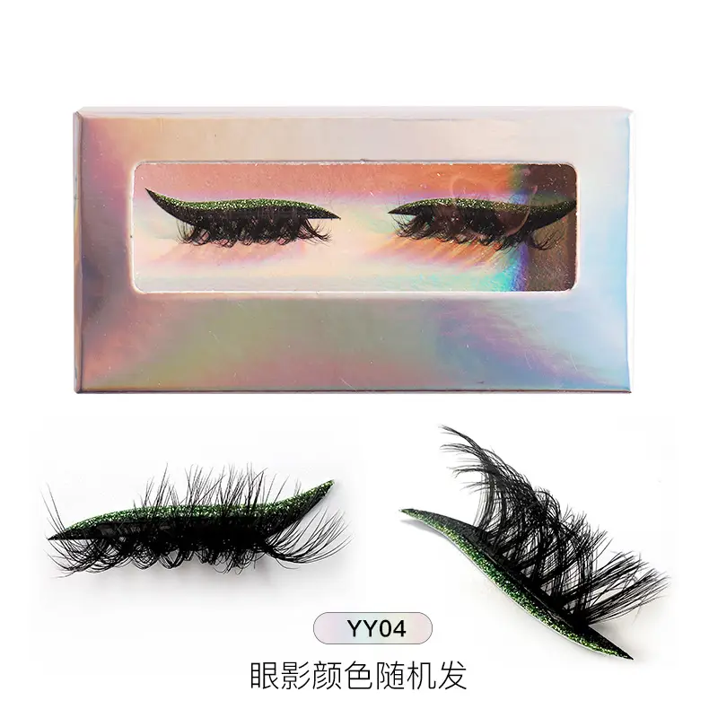 False Eyelashes Thick Curling Eye Makeup Stickers