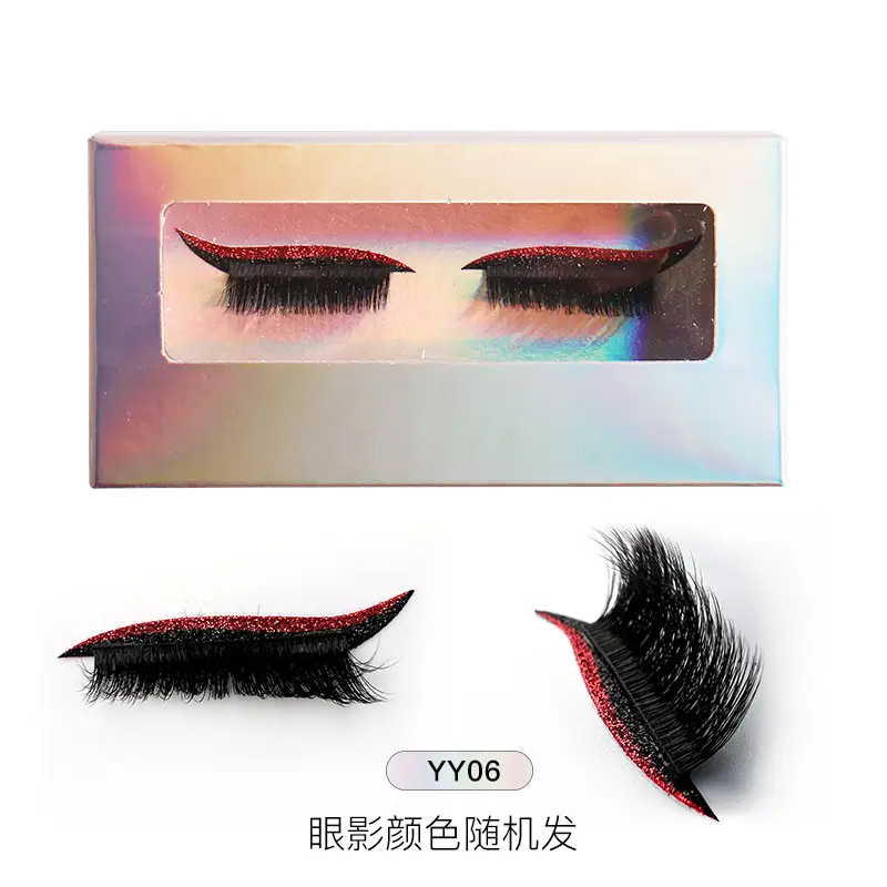 False Eyelashes Thick Curling Eye Makeup Stickers