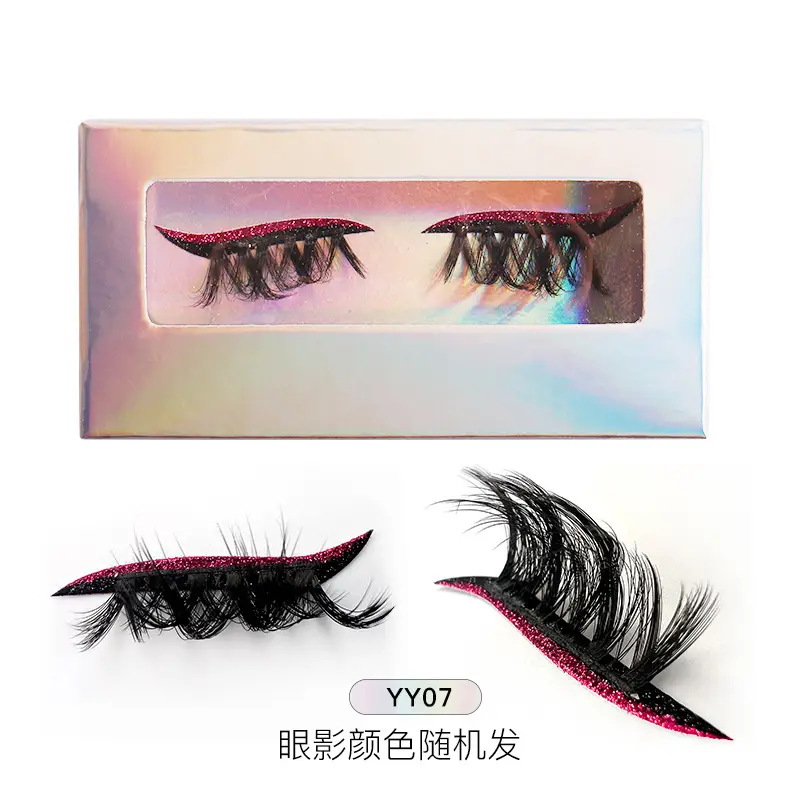 False Eyelashes Thick Curling Eye Makeup Stickers