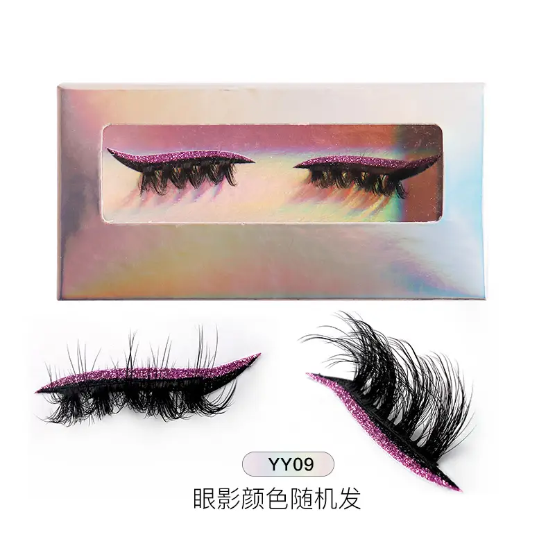 False Eyelashes Thick Curling Eye Makeup Stickers