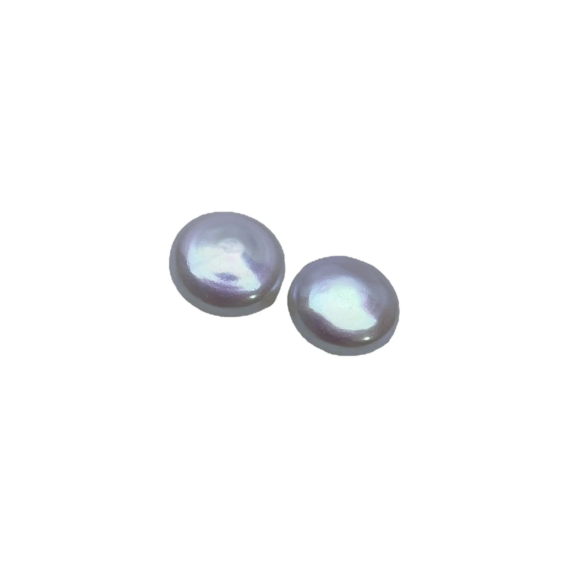Natural Freshwater Pearls Wholesale Baroque Buttons White Pearls Flat Loose Beads Can DIY - Image 5