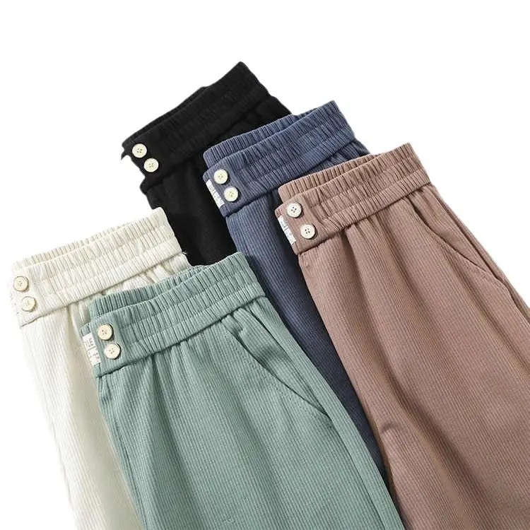 Ice Silk Wide Leg Pants 2025 Summer Loose Straight - Image 13