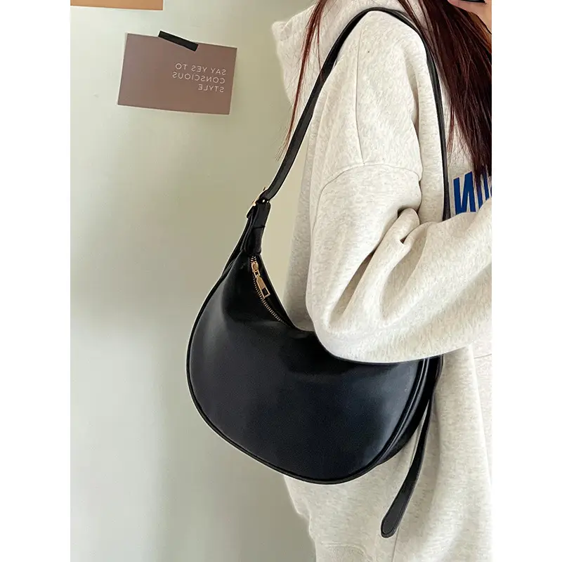 Brown Textured Shoulder Crossbody Bag for Women 2026