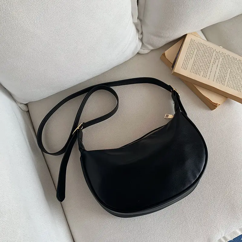 Brown Textured Shoulder Crossbody Bag for Women 2026