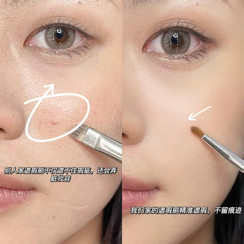 T22 Detail Concealer Brush Black Precision Eyeliner - Image 4