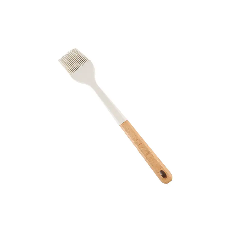 Wooden Handle Silicone Kitchenware 13 Pieces suit Storage Barrel Kitchen Tools Non-stick Cooking Spoon suit