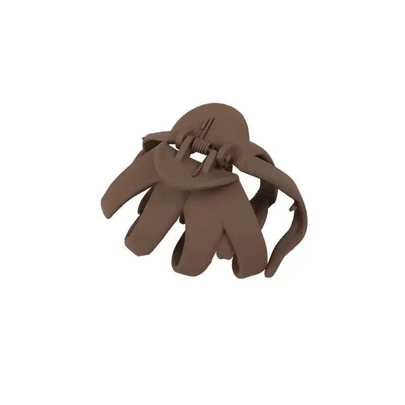 Meatball Hair Clips for Girls Large Scrub Ponytail Fluffy