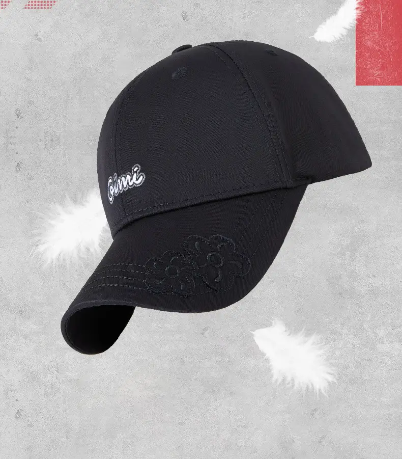 White Letter Embroidered Golf Cap for Men Women — feature 16