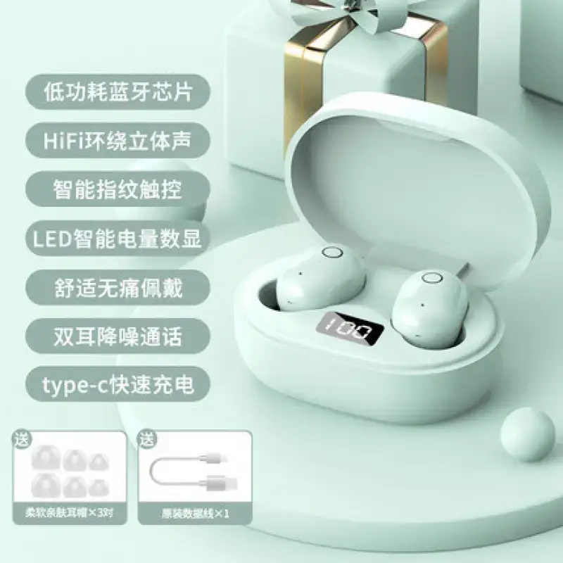 Wireless Bluetooth Headset J15 Macaron Color Mini Touch