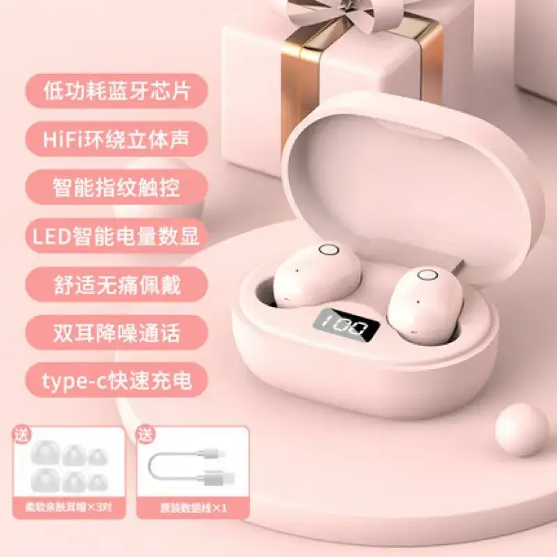 Wireless Bluetooth Headset J15 Macaron Color Mini Touch