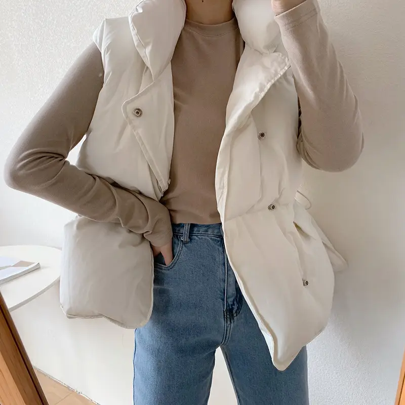 Women's Derong Warm Brushed Long Sleeve T-Shirt White - Image 5