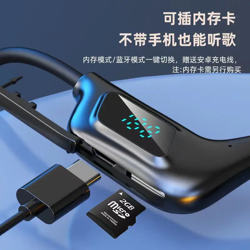 Bluetooth Earphone with LED Battery Display - Image 5