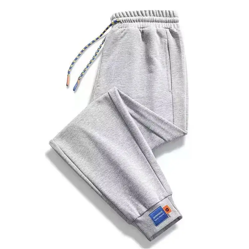 Men's Black Camo Zippered Sweatpants Large - Image 17