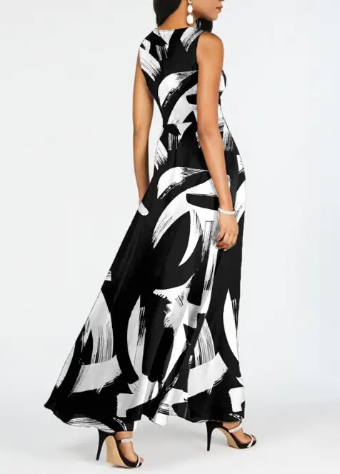 Red White Slim Fit Milk Silk One-Piece Jumpsuit — feature 16