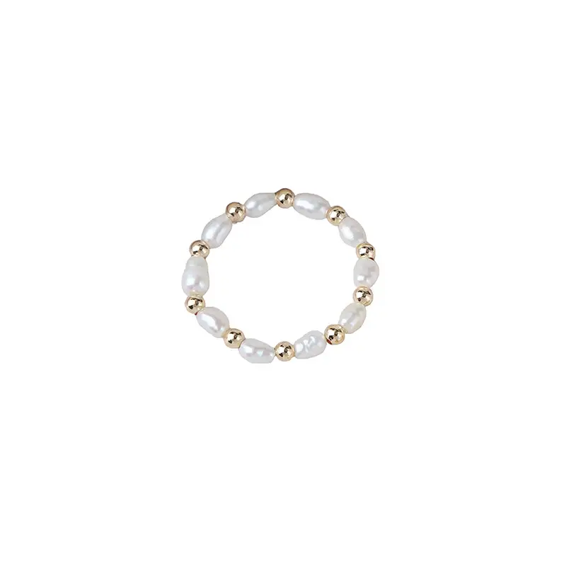 US 14K Gold Pearl Bracelet for Women - Image 5