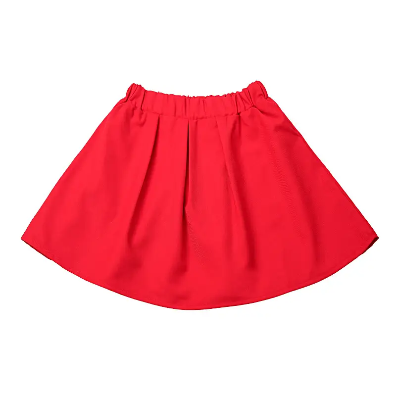 Girls Black Skirt School Uniform All-Match