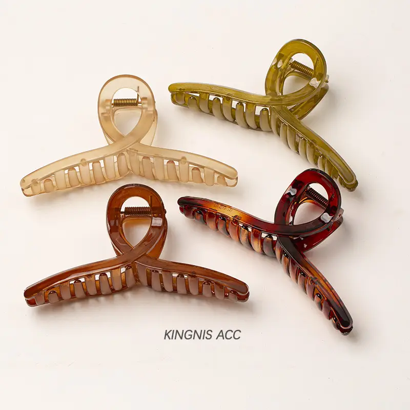 South Korea Ins Large Jelly Hair Grab Clip - Image 14