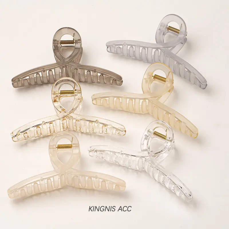 South Korea Ins Large Jelly Hair Grab Clip - Image 15
