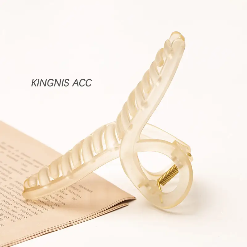 South Korea Ins Large Jelly Hair Grab Clip - Image 9