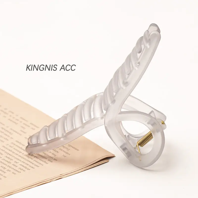South Korea Ins Large Jelly Hair Grab Clip - Image 10