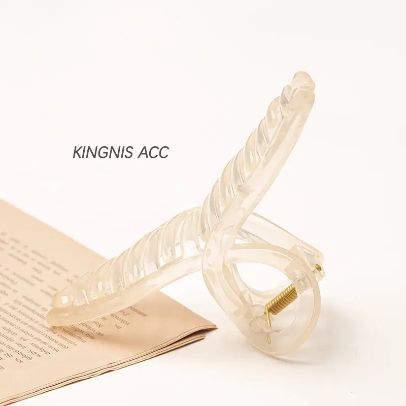 South Korea Ins Large Jelly Hair Grab Clip - Image 11