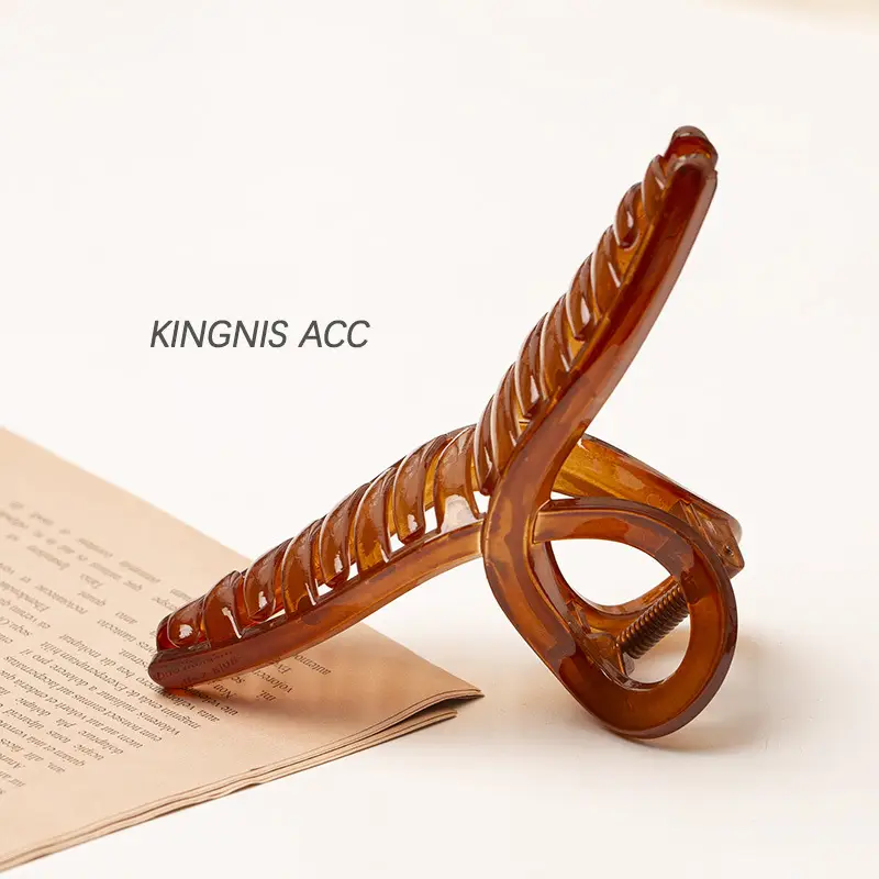 South Korea Ins Large Jelly Hair Grab Clip - Image 3