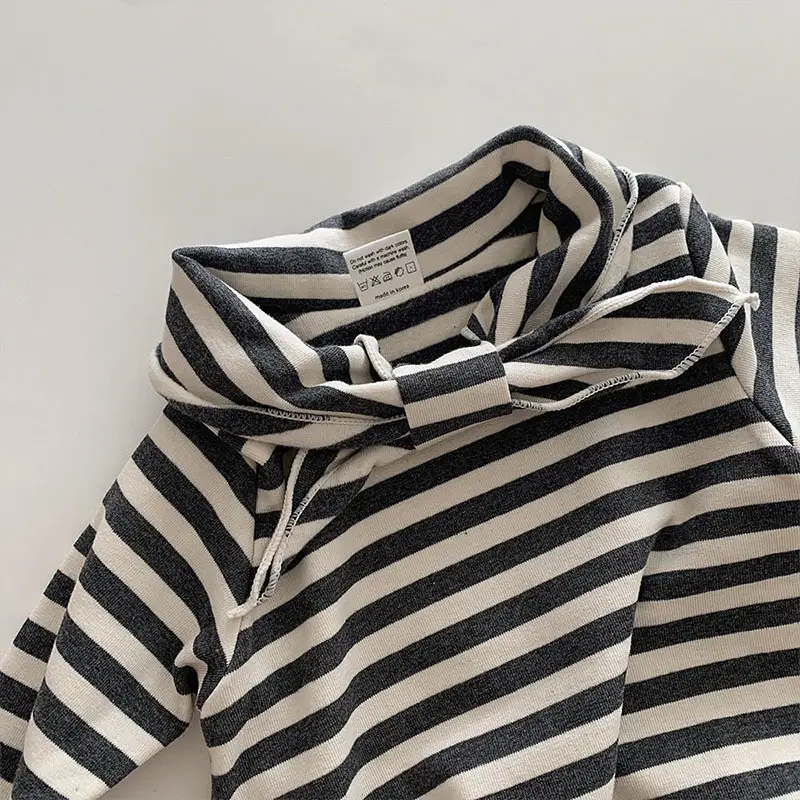Baby Long Sleeve Striped Top Cream Cotton — feature 9
