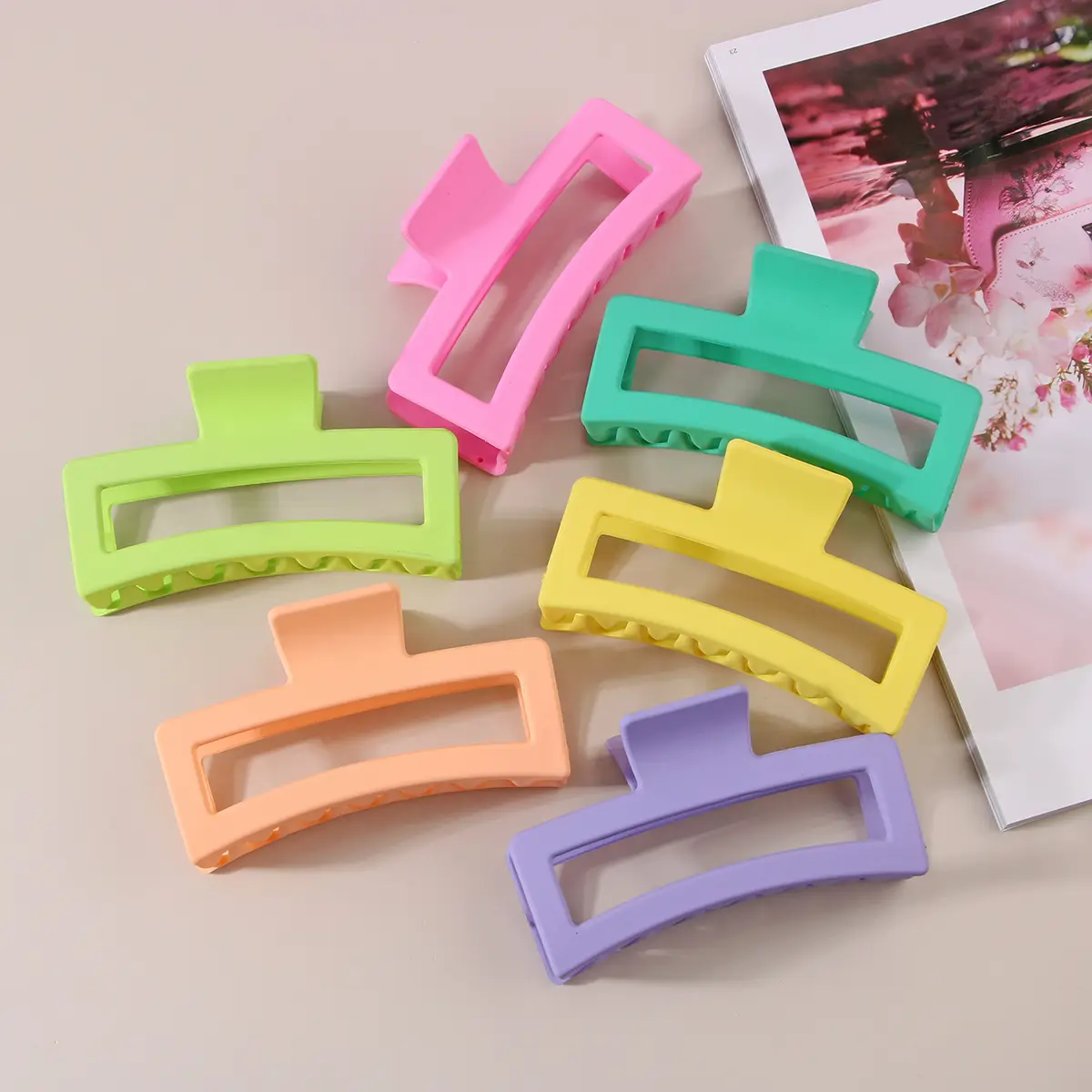 Frosted Large Hair Clip 13cm Multi-Purpose — feature 10
