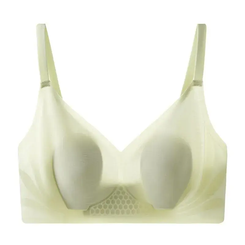 Ultra-Thin Jelly Underwear Women's Push-Up Big Chest Anti-Sagging