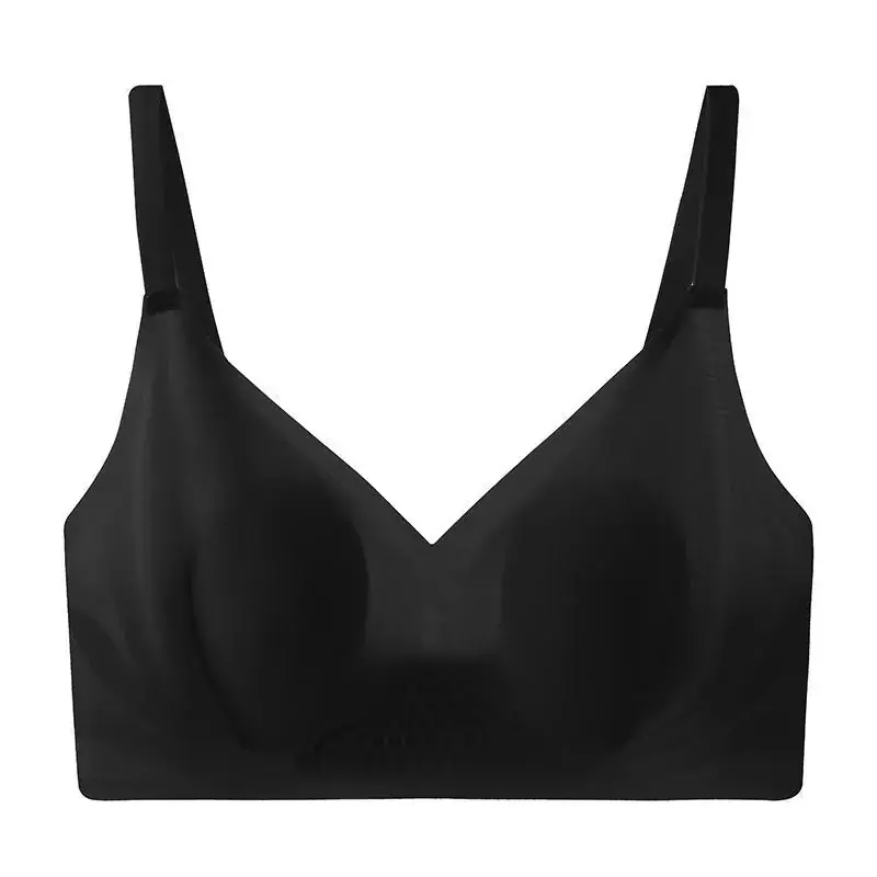 Ultra-Thin Jelly Underwear Women's Push-Up Big Chest Anti-Sagging