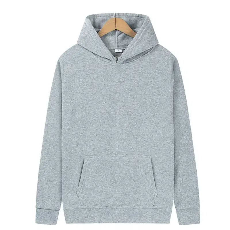 Women Pink Fleece Hoodie Solid Color Medium to XL — feature 5