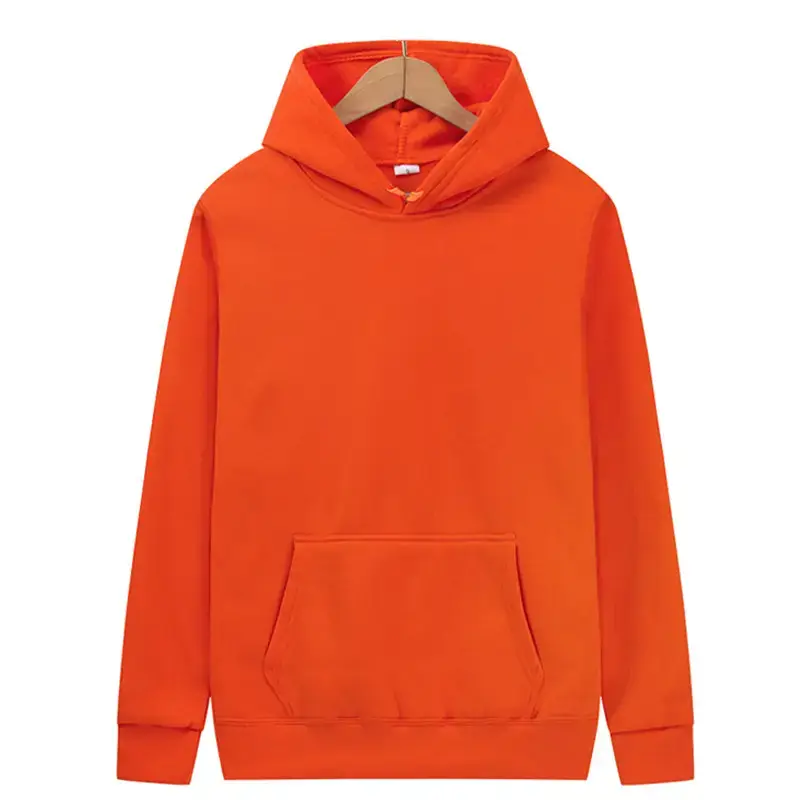 Women Pink Fleece Hoodie Solid Color Medium to XL — feature 7