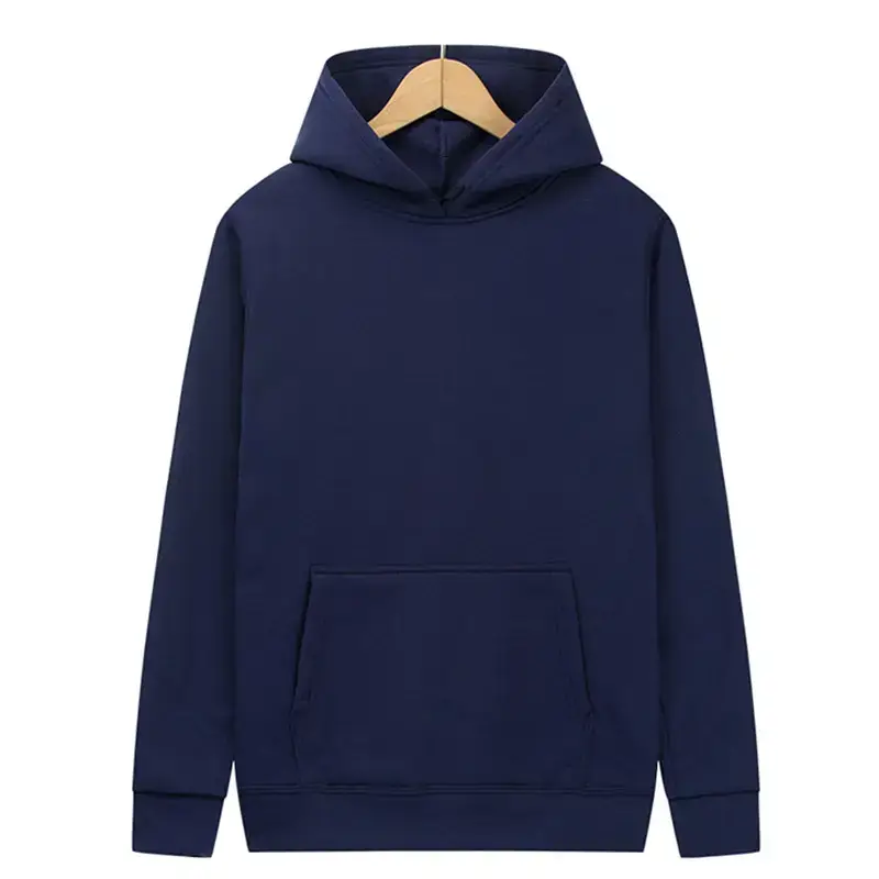 Women Pink Fleece Hoodie Solid Color Medium to XL — feature 8
