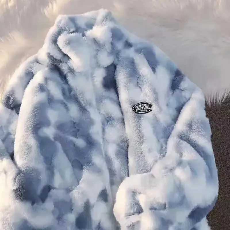 Pink Fleece Jacket Women Winter Warm Double Sided