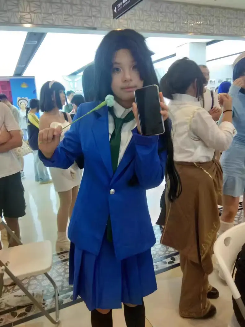 Kudo Shinichi Maoli Xiaolan Blue Suit Set for Women — feature 11
