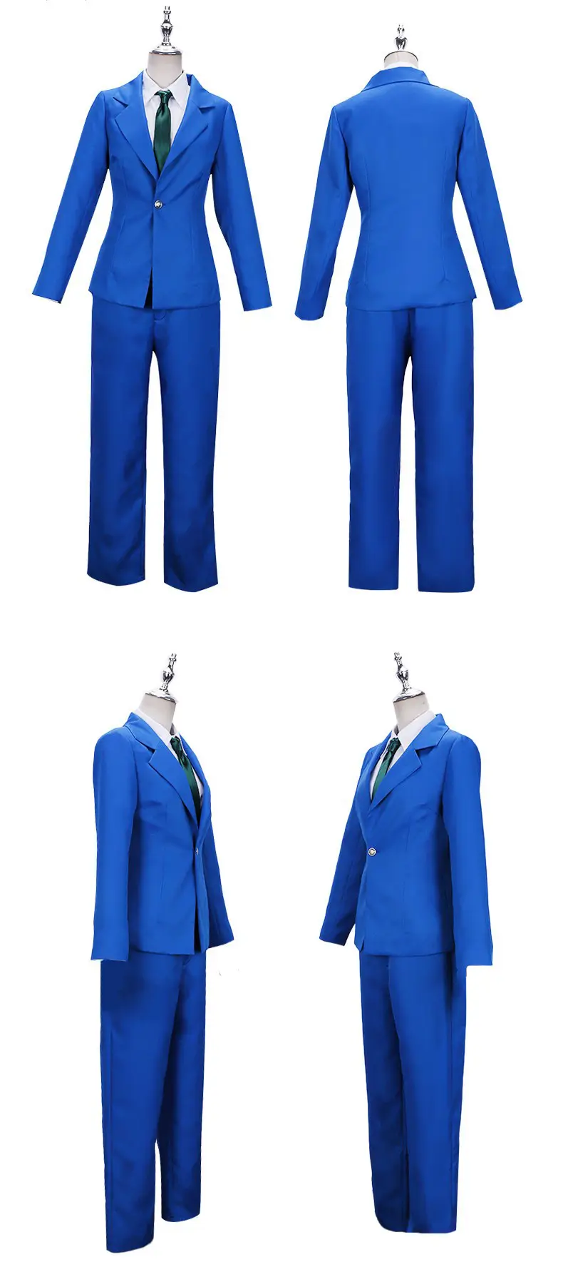 Kudo Shinichi Maoli Xiaolan Blue Suit Set for Women — feature 14