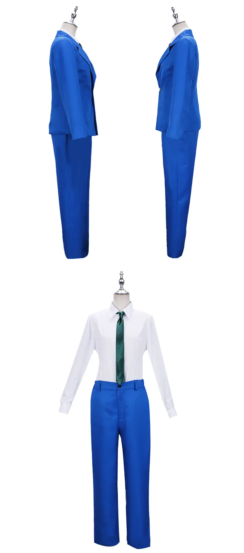 Kudo Shinichi Maoli Xiaolan Blue Suit Set for Women — feature 15
