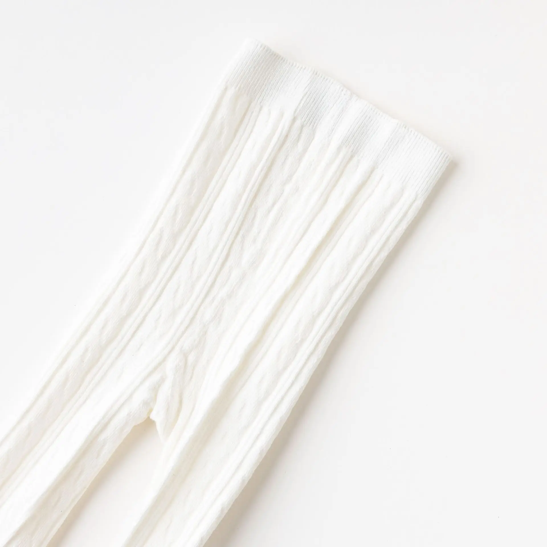 Cotton Seamless Splicing Tights for Girls - Image 20
