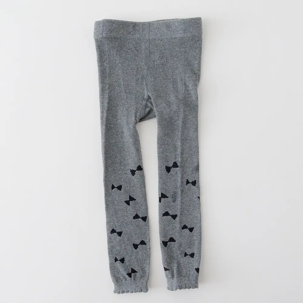 Cotton Seamless Splicing Tights for Girls - Image 13