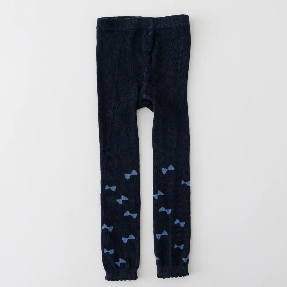 Cotton Seamless Splicing Tights for Girls - Image 14